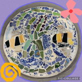 Bees And Lavender Mosaic