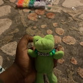 Frog Keychain In Progress 