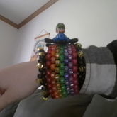 My Rainbow Road Cuff <3