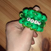 Green Stim Thumb Cuff