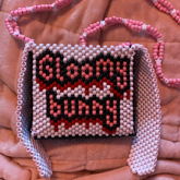 Back Of Gloomy Bunny Bag! 