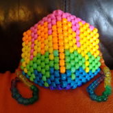 Melted Rainbow Mask