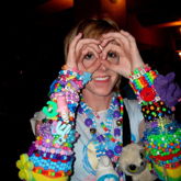 Kandi At A Rave In 2009