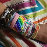 My Kandi Bracelets!!! (left Arm)