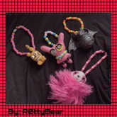 Kandi Singles With Toys Attached