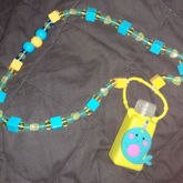 Narwhal Bubble Mix Bottle Necklace 
