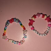 Rainbow Dash And Pinkie Pie Bracelets