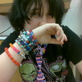 Wore Kandi And Dressed A Bit Scene 2day!!