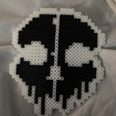 Call Of Duty / Cod Ghosts Logo , Symbol — Perler Beads , Fuse Beads , Iron Beads .