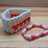 strawberry cake and single