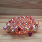 phone cord hair tie cuff