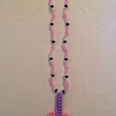 Pastel Goth Inspired Inverted Cross Necklace