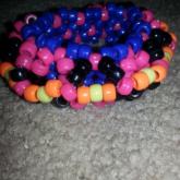 Blue And Pink Cuff