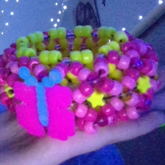 Fluttershy Cuff ( Yellow And Pink )