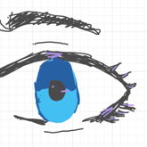 Human Eye Doodle X3
