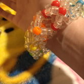 Transparent Rainbow Cuff