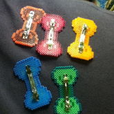 Added Perler Bows To Clips