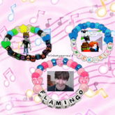 Flamingo Meme Kandi Bracelets!