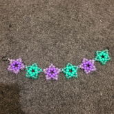 Purple And Green Belt Chain