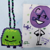 Gelatin Perler Necklace 