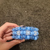 Blue Flower Mini Rotator Cuff