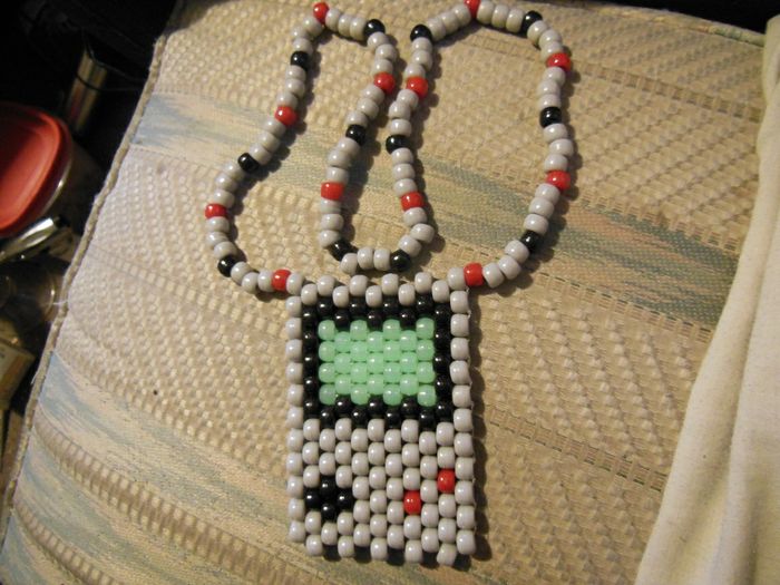 Gameboy Necklace by LadyRaveicorn Kandi Photos on Kandi Patterns