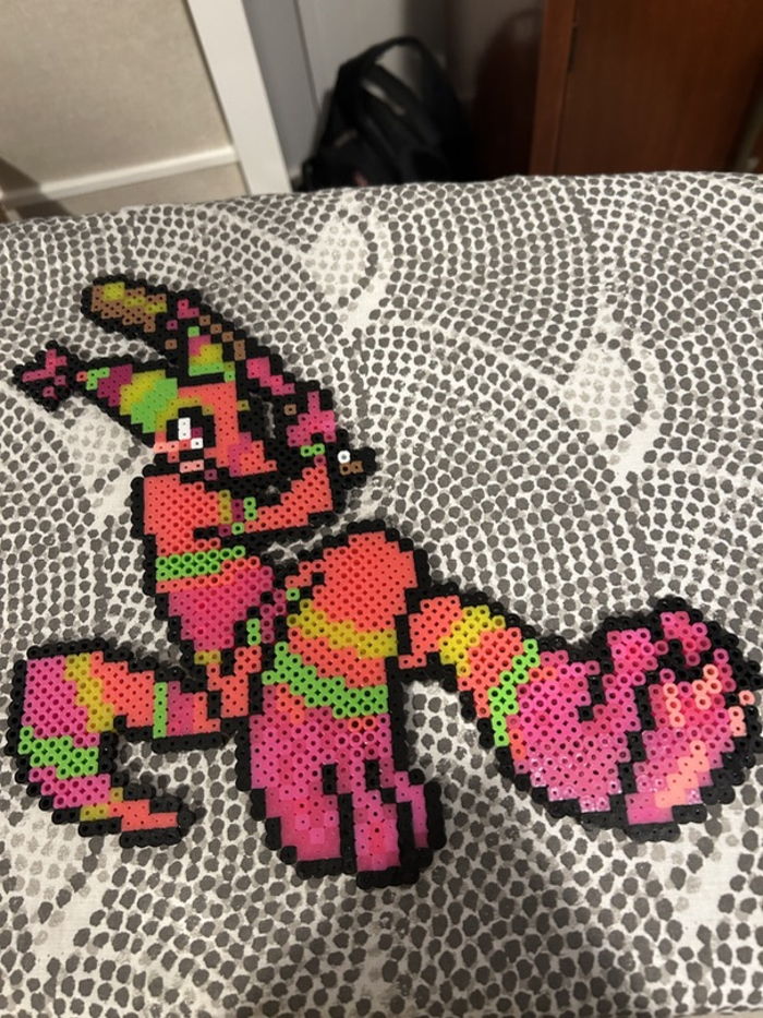 a HUGE tqbf perler by deerteeth - Kandi Photos on Kandi Patterns