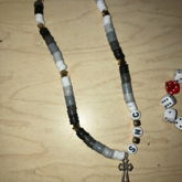 Clay Bead Sam And Colby Necklace