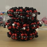 Black And Red Rotating Cuff