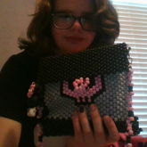 Finished My Kuromi Inspired Kandi Bag