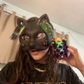 SCENE THERIAN MASK! AND NEW KANDI ROTATOR CUFF!