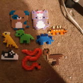 All The Perlers I Made Today!!