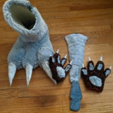 Old Fursuit Parts From When I Was 12