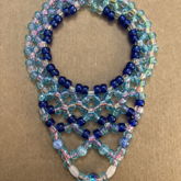 Blue Sparkle Choker WITH TUTORIAL