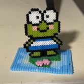 Keroppi On A Lily Pad