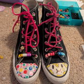 I Decorated My Converse!!! :D