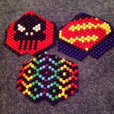 Punisher, Superman, And Intricate Rainbow Mask