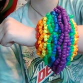 Big Ol Rainbow Cuff!