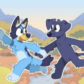 Bluey fanart ig by Scenekid87 - Kandi Photos on Kandi Patterns