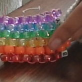 Cute Clear Rainbow Rain Cuff