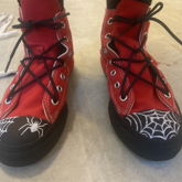 Spiderman Inspired Converse >:D
