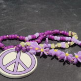 Peace Eraser Necklace