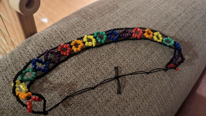 Seed bead choker 2 by Peanut - Kandi Photos on Kandi Patterns