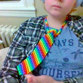 Rainbow Kandi Tie!!!