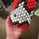 Shark Kandi Cuff W/ Red Background
