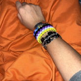 Enby Peyote Cuff I Made