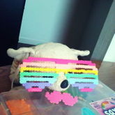 Perler Shades With Mustache