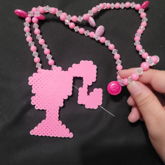 Barbie Silhouette Necklace 