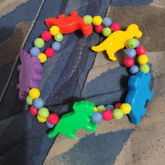 Dinosaur Kandi Bracelet 