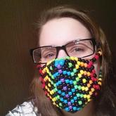 Intricate Rainbow Mask